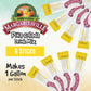 SINGLES TO GO! Powdered Drink Mix - Pina Colada, Low Calorie, Zero Sugar, 8-Count Box, 7.03 Ounce