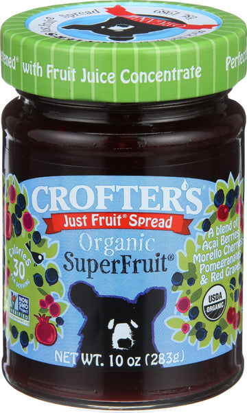 Crofters Organic Superfruit Spread, 10 Oz