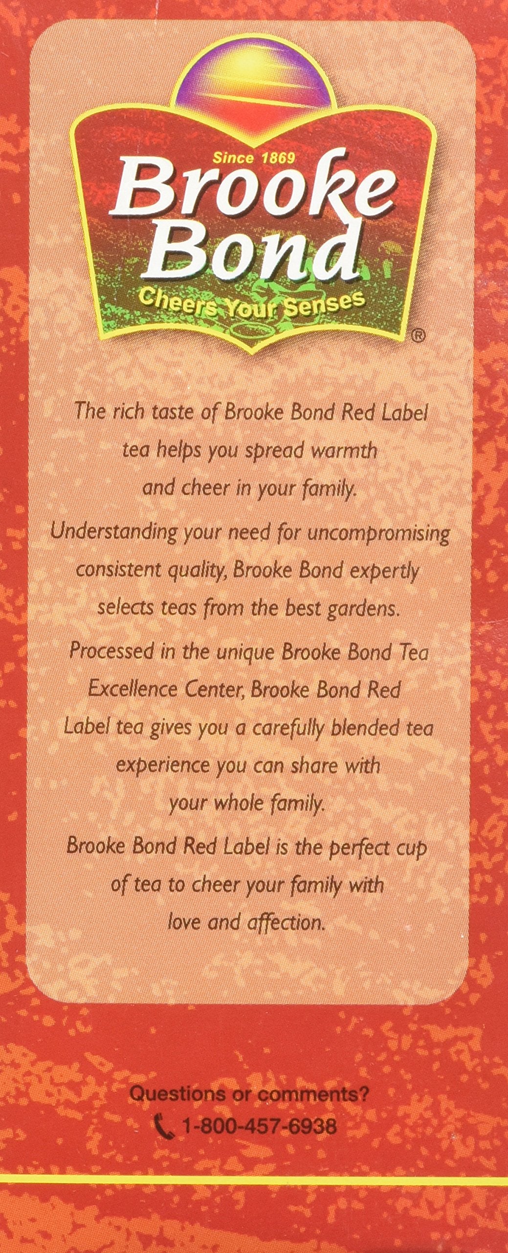 Brooke Bond Red Label Tea - 450G (Packaging May Vary)