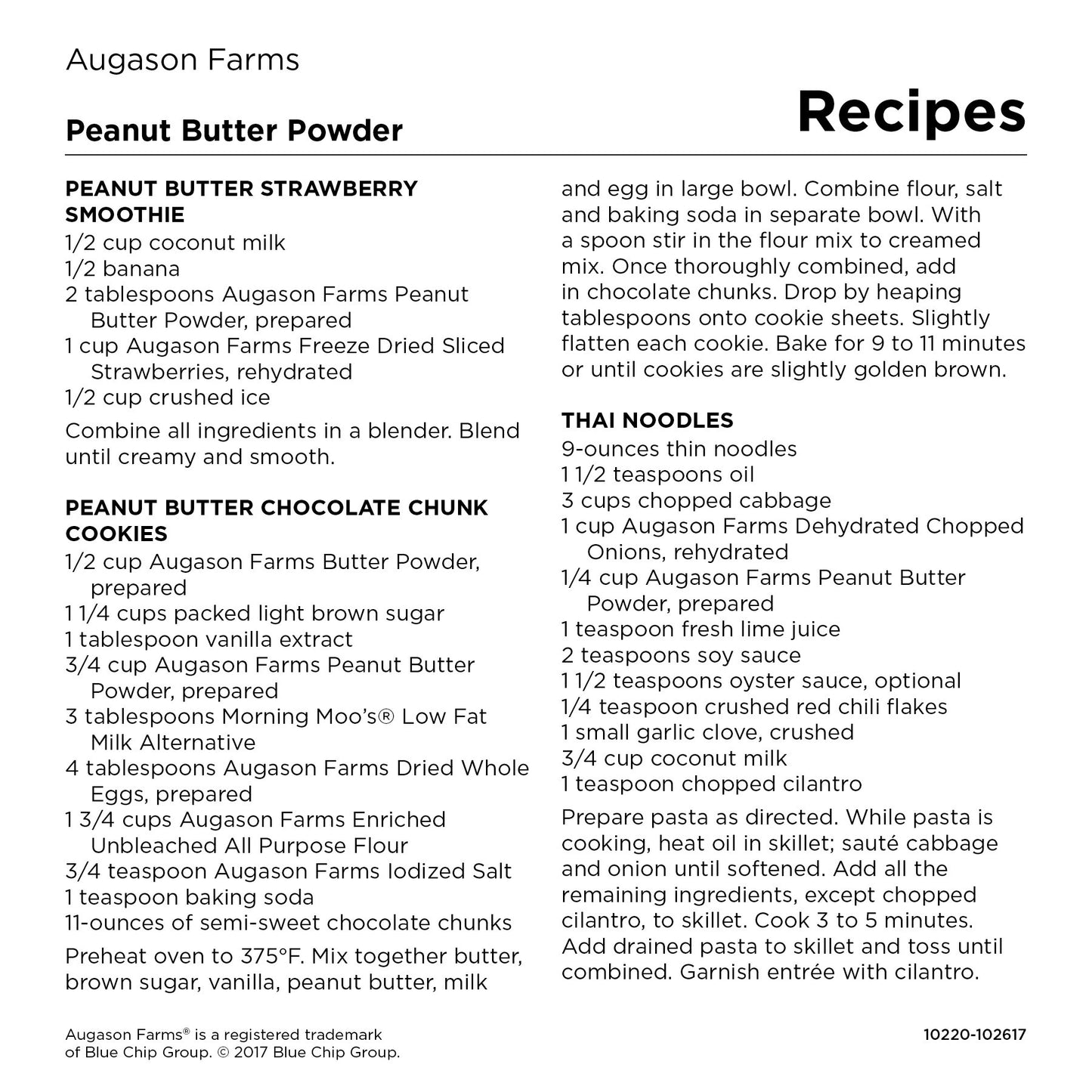 Augason Farms Peanut Butter Powder Can, Emergency Food Supply, Everyday Meals, 60 Servings