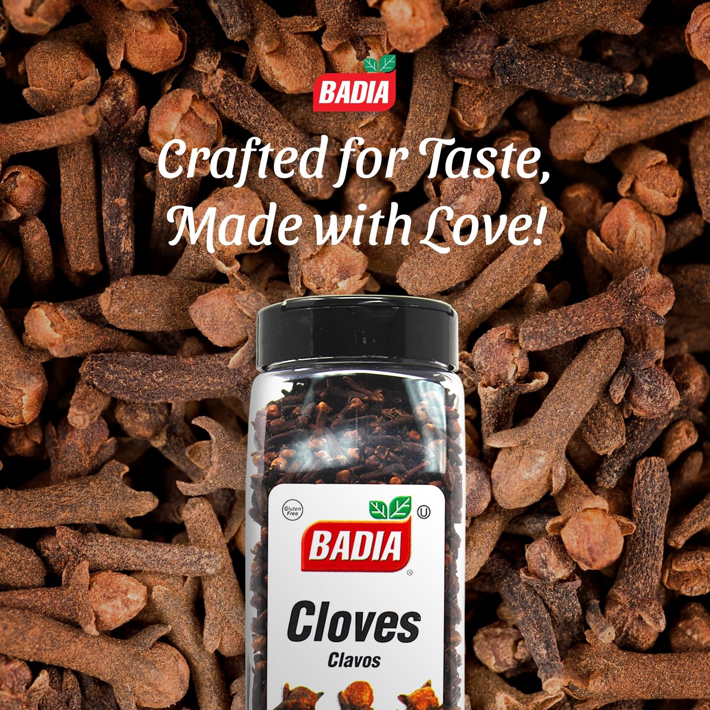 Badia Whole Cloves, 12 Oz - Premium Quality Spice For Baking, Cooking & Beverages, Aromatic & Flavorful