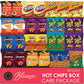 Blunon Hot Chips Snacks Variety Pack - Fiery Spicy Snack Bag Care Package - 30 Pack, 1 Ounce Each