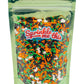 Halloween Party Edible Decorations Sprinkle Blends - A Spooky 4 Ounce Variation (Ghost Bumps)