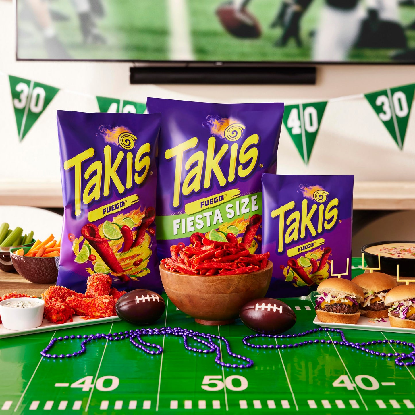 Takis Fuego 40 pc / 1 oz Multipack - Hot Chili Pepper & Lime Flavored Extreme Spicy Rolled Tortilla Chips - Individual Bags, Per