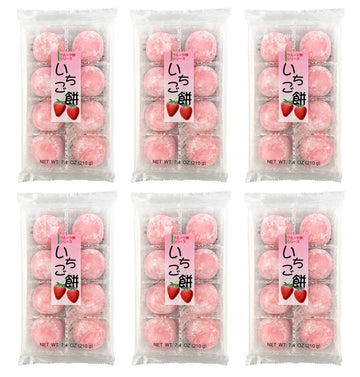 Fruits Mochi Daifuku Ichigo 7.4oz/210g (6pack)