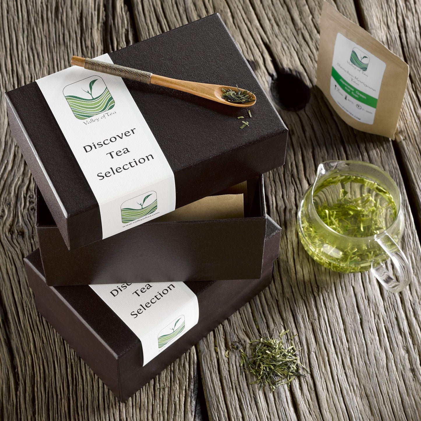 Tea Lovers Gift Box Discover - Luxury Loose Leaf Tea Variety Pack - Specialty Teas Gift Basket - Luxury Gourmet Tea Assortment S