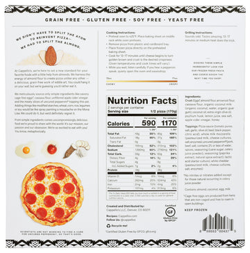 Cappellos, Uncured Pepperoni Pizza