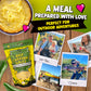 Jalapeno Yellow Corn Grits With Cheddar Cheese + Hatch Green Chile + Garlic, By Fishski Provisions, 6 Oz Bags, 24 Pack