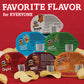 Pringles Flavored Variety Pack Potato Crisps - Original, Sour Cream and Onion, Cheddar Cheese, BBQ, Pizza, Cheddar and Sour Crea
