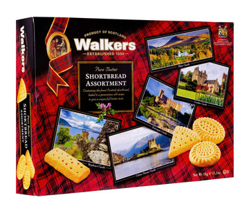 Walker's Shortbread Traditional Assorted Cookies, All-Butter Shortbread Cookies, 35.3 Oz Box