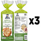 Quaker Large Rice Cakes, Apple Cinnamon, Pack of 3