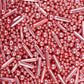 Rose Gold Sprinkles For Cake Decorating 7 Ounces, Rose Pearl Sugar Cupcake Toppings, Cookies, Ice Cream, 7Ounces Cake Decoration