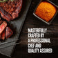 The Spice Lab BBQ Spices and Seasonings Set - 4 Piece Assortment - Grilling Accessories Gift Kit for Barbecues and smoky aroma