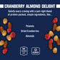 Kars Nuts Cranberry Almond Delight Trail Mix, Gluten-Free, 3 oz Packs, Bulk Pack of 42, Model 8979-CP42