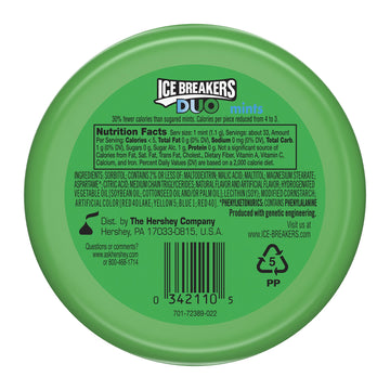 Ice Breakers Duo Watermelon Flavored Mints (Pack Of 4)