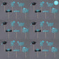 36 Pcs Class Of 2025 Graduation Cupcake Toppers, Light Blue & Black Glitter Double-Sided Grad Cap Cake Picks For Party Supplies,