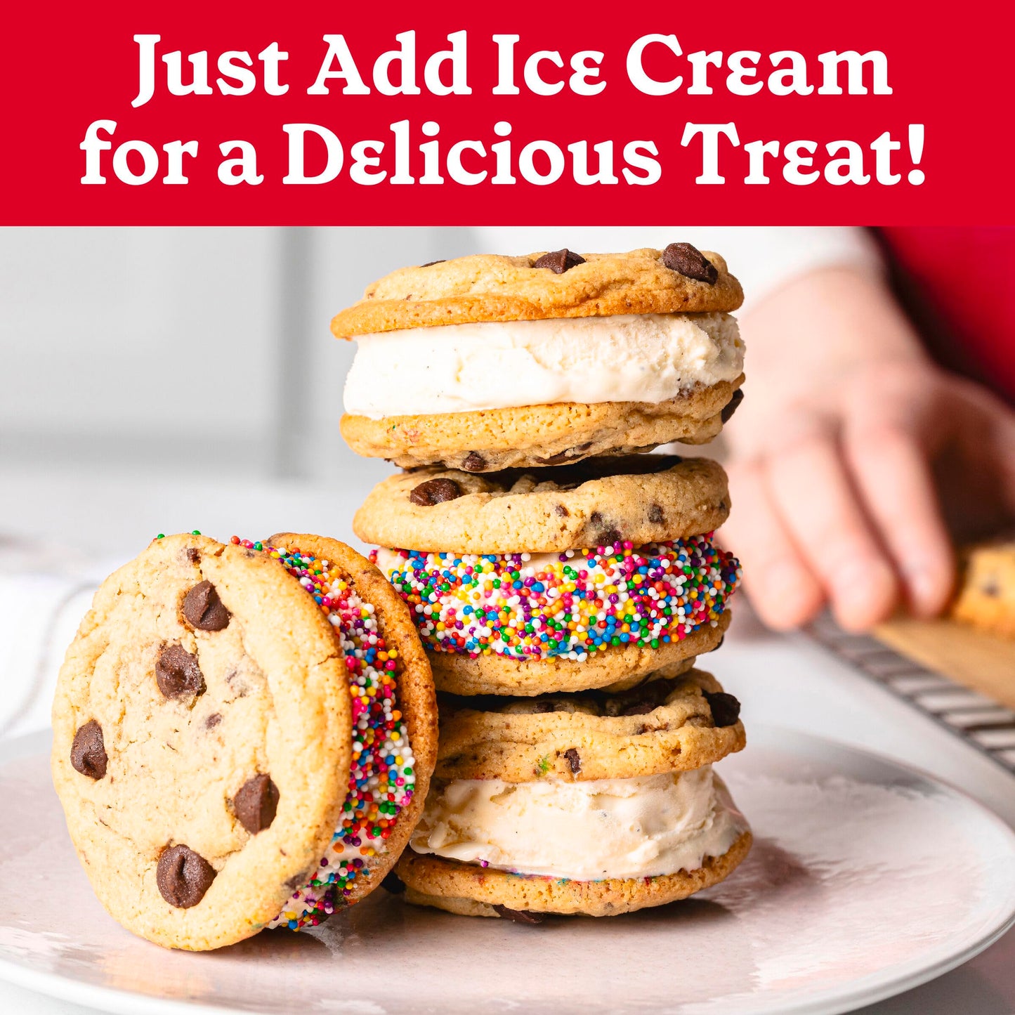 Betty Crocker Batchables Chocolate Chip Cookie Mix, Mix And Bake 4 To 24 Per Batch, 28 Oz. (Packing May Vary)