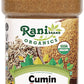 Rani Organic Cumin Powder (Jeera Powder) 3oz (85g) PET Jar ~ All Natural | Vegan | Gluten Friendly | NON-GMO | Indian Origin | U