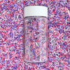 Confect Unicorn Bliss Rainbow Sprinkles - Custom Blend Jimmies - Multicolor Edible Toppings for Cake, Cupcake & Dessert Decorati
