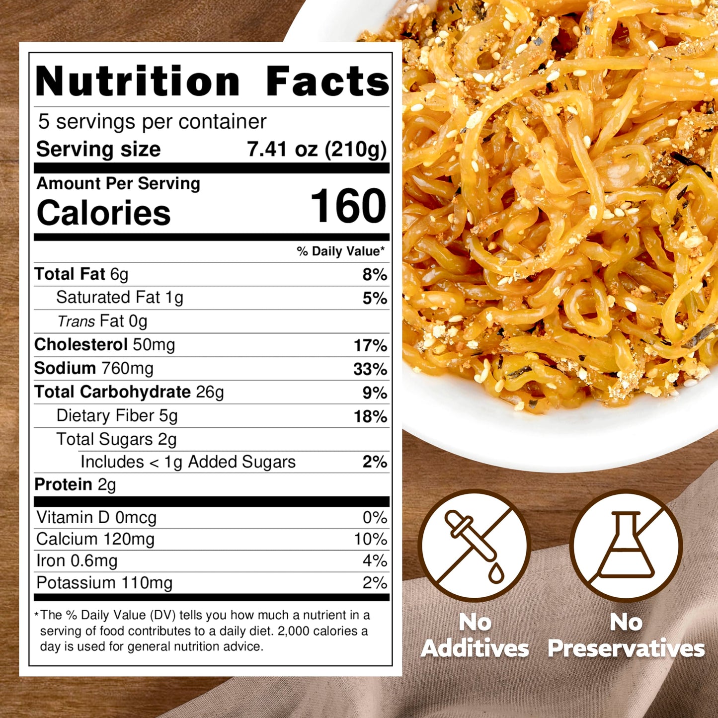 The Daily Good Shirataki Noodles | 30 Seconds Easy Preparation | Healthy, Low Carb And Low Calorie Konjac Pasta | Rice And Pasta