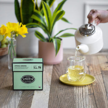 Smith Teamaker | Spring Greens No. 8 | Organic Mao Feng | Caffeinated Full Leaf Green Tea | Sugar-Free, Non-Gmo, Plant Based (15