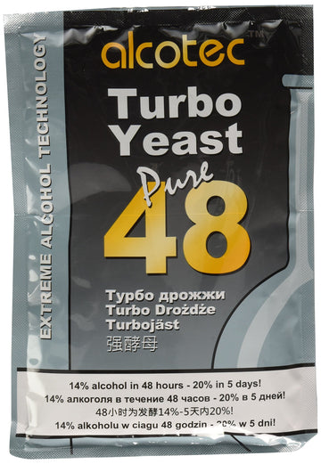 Alcotec 48 Hour Turbo Yeast, 135g (4 Packs)