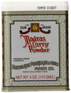 Sun Brand Madras Curry Powder, 4-Ounce Tins (Pack of 12)