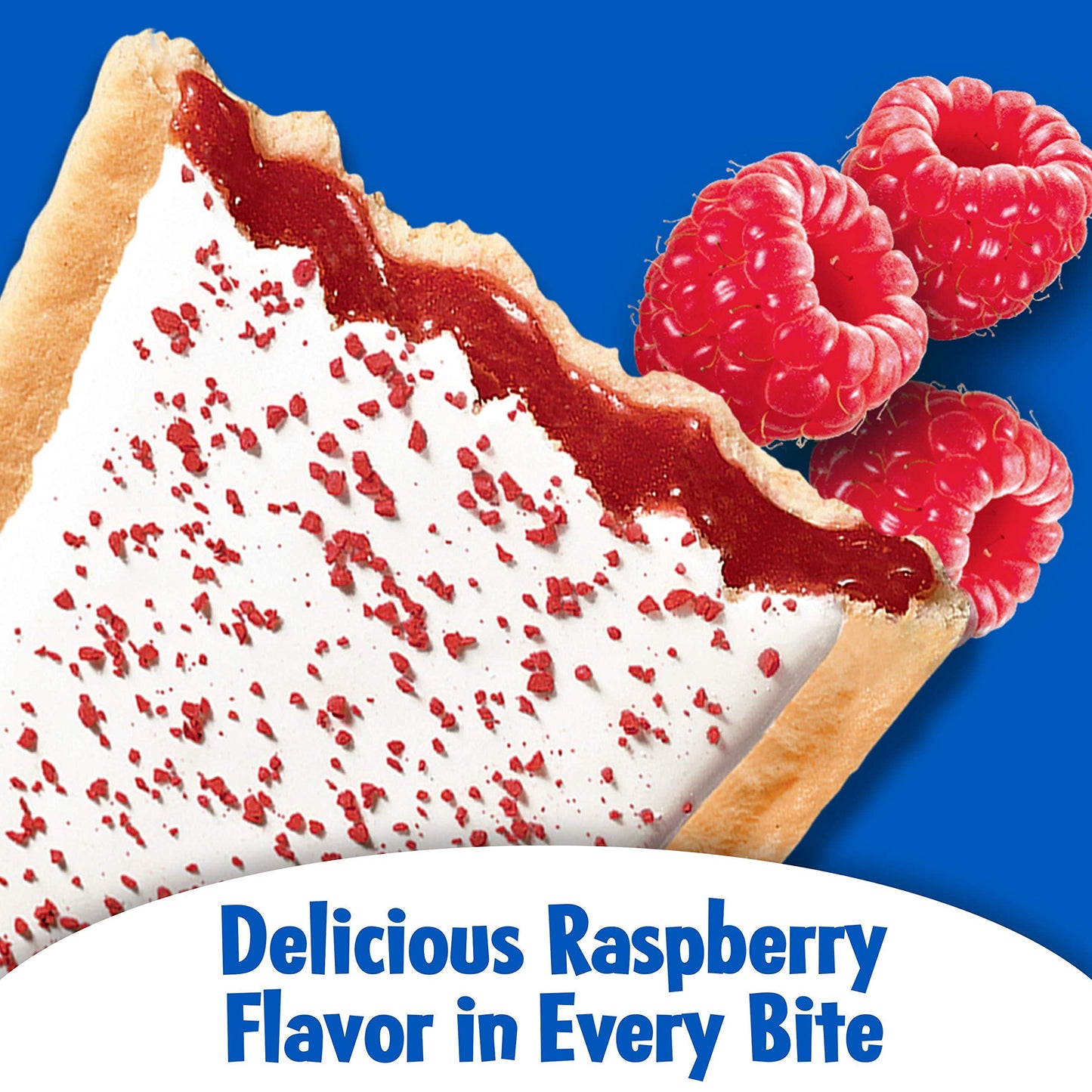 Kellogg'S, Pop-Tarts, Frosted Raspberry, 8 Count, 14.7Oz Box (Pack Of 6)