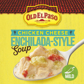 Old El Paso Chicken Cheese Enchilada-Style Soup, Ready To Serve Canned Soup, 18.5 Oz