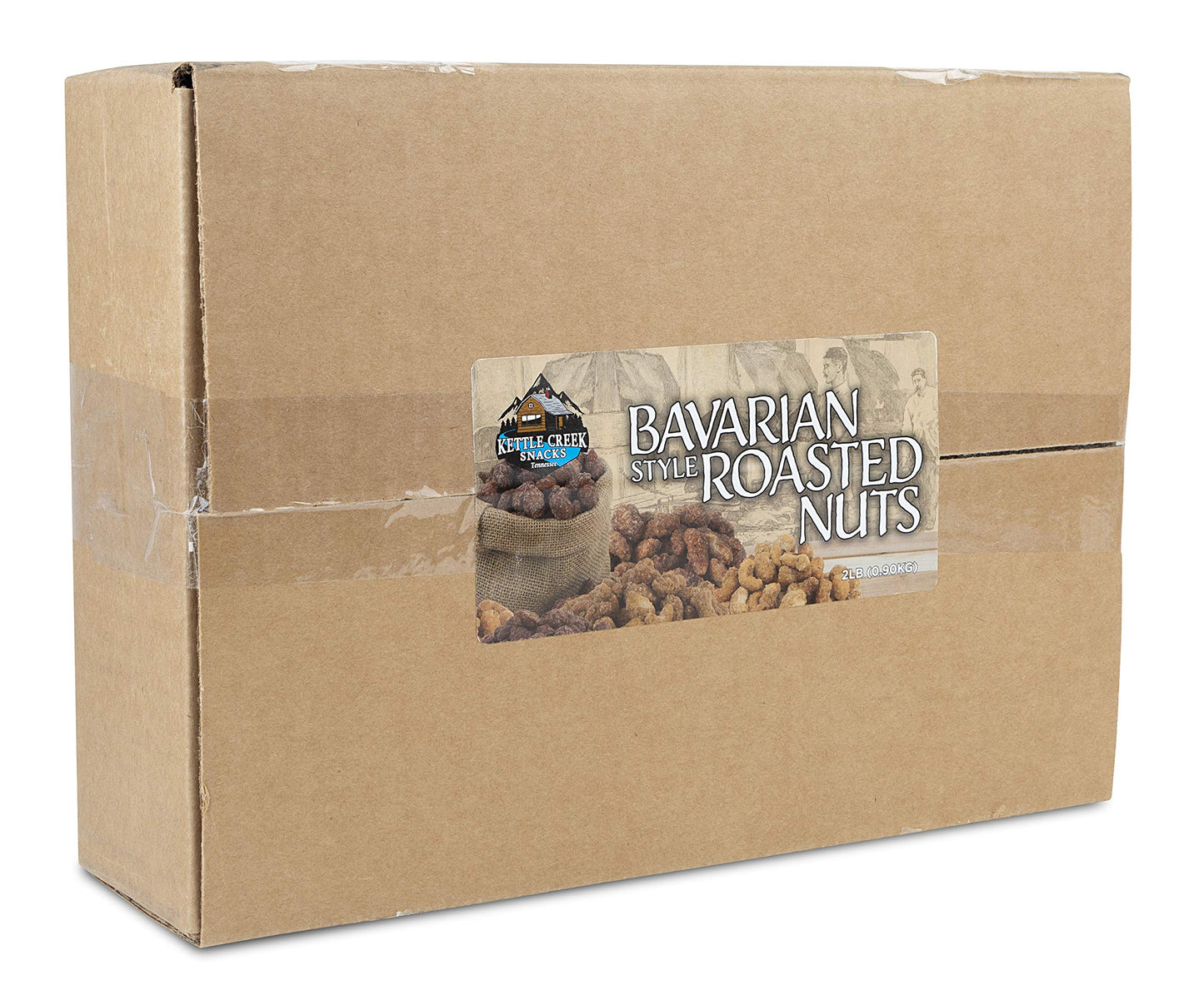 Kettle Creek Snacks Butter Toffee Roasted Cashews Non-GMO 2 Lb Bag