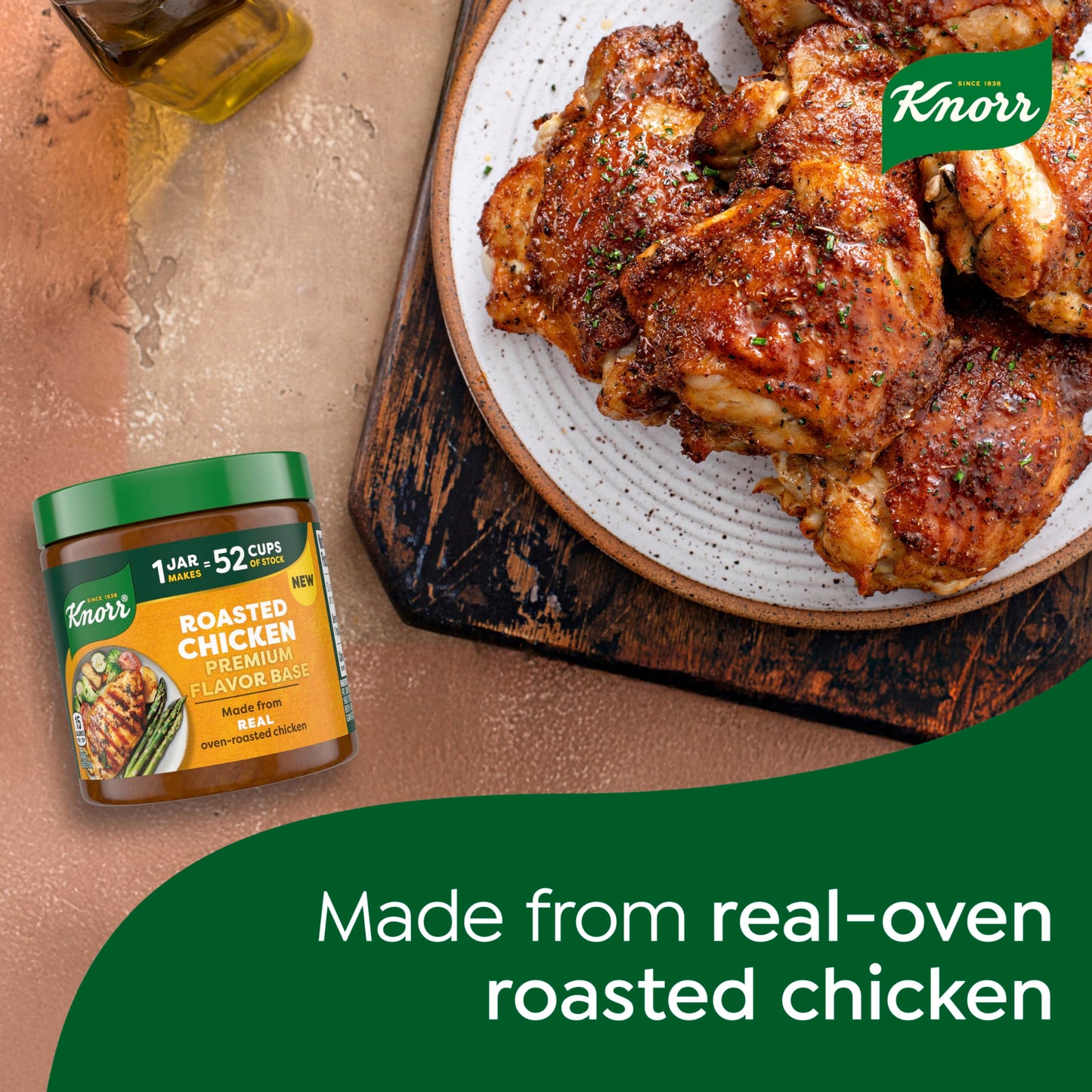 Knorr enhanced Flavor Base Roasted Chicken Versatile & Easy to Use 11 OZ