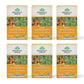 ORGANIC INDIA Tulsi Ashwagandha Herbal Tea - Stress Relieving, Vegan, Gluten-Free - 18 Infusion Bags, Pack of 6