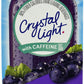 Crystal Light On The Go Grape Drink Mix with Caffeine, 1.1 oz, 10 Packets, Pack of 5