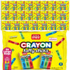 DOUzzle Holiday Christmas Treats, Edible Crayons Taffy Sticks Candy for Marines MRE, Funny Gag Gift & School (8 Count, 24 Pack) 