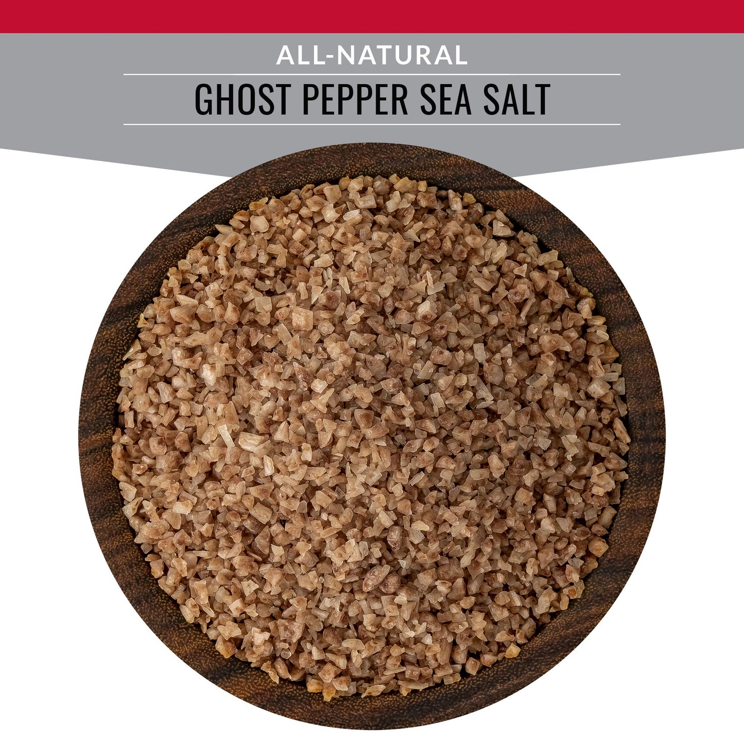 SaltWorks Artisan Ghost Pepper Sea Salt, 4 Ounce Zip-Top Pouch, Light Tan to Medium Brown Crystals