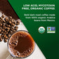 VitaCup Perfect Low Acid Instant Coffee Packets, Dark Roast Coffee, USDA Organic & Fair Trade, Third Party Tested for Mycotoxins