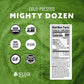Suja Organic Mighty Dozen, Celery, Cucumber, Kale, Collard Greens, Apple, 12 Fl Oz Bottle