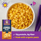 Annie'S Super! Mac, Protein Macaroni And Cheese Dinner, Shells & Real Aged Cheddar, 6 Oz. (Pack Of 12)