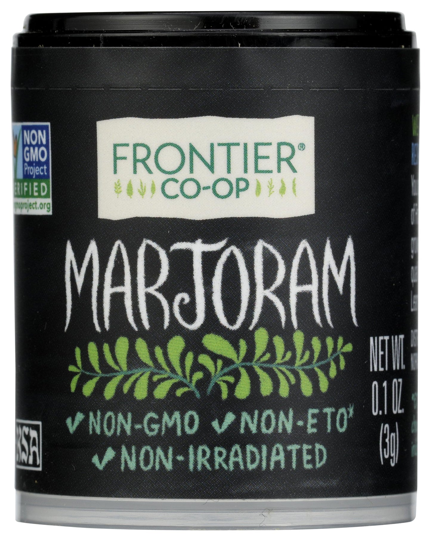 FRONTIER Marjoram, 0.1 OZ