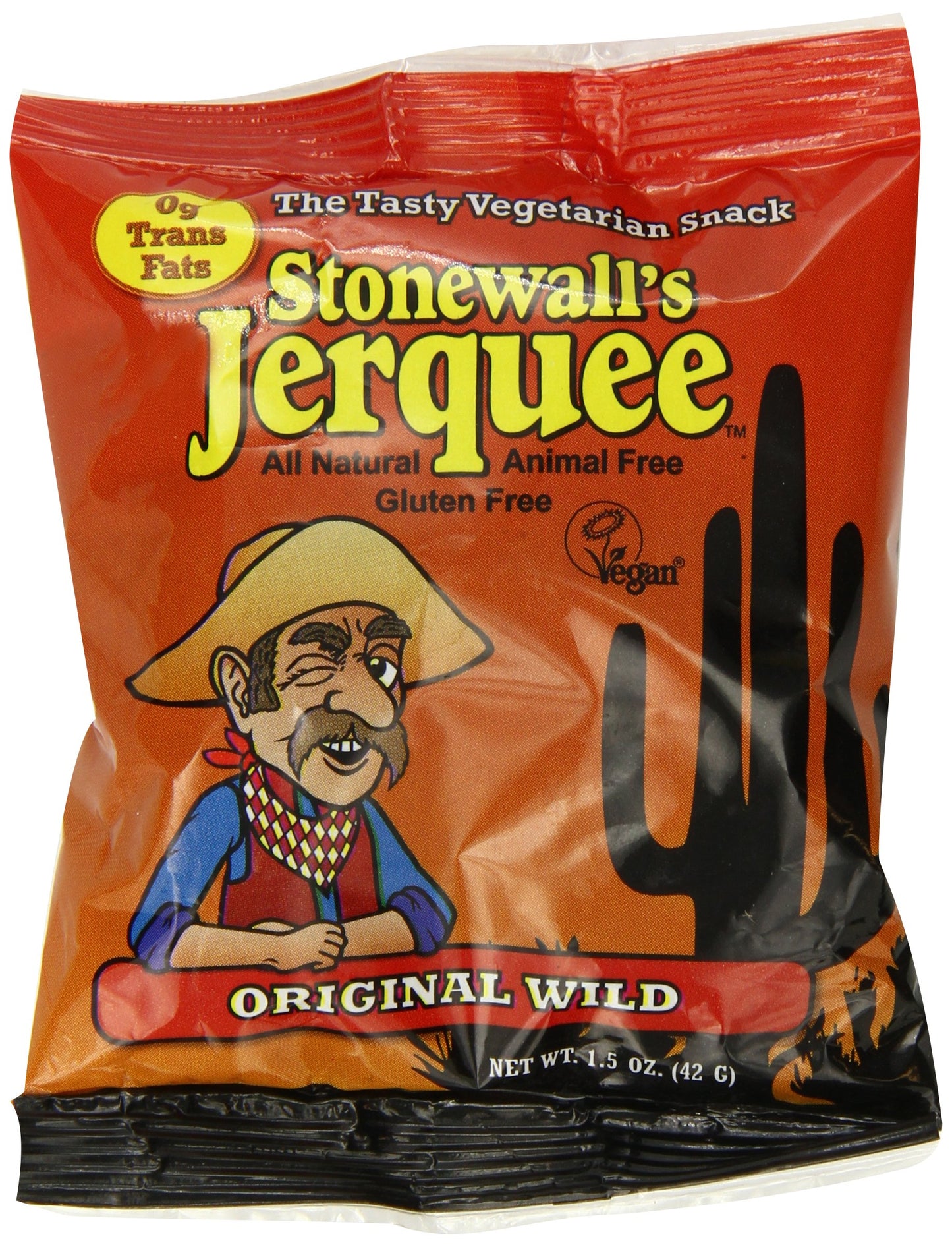 Stonewall'S Jerquee, Original Wild, 1.5-Ounce Packets (Pack Of 16)