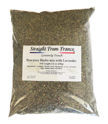 Straight From France Genuinely French, Provence Herbs Mix Seasoning With Lavender 8.8oz