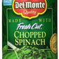 Del Monte Chopped Spinach, 13.5 Ounce