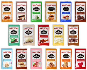 Land O Lakes Hot Chocolate Variety Pack | 10 Different Flavors | Single Serve Packets | Sampler Of 10 Out Of 13 Flavors | Niro A