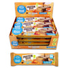Brain Foods Gluten Free Vegan Caramel Protein Wafers - 12 Bars, 8g Protein, No Sugar Added, 1.4 oz, Natural Caramel Flavor