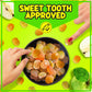 Asia Trans & Co. Sour Apple Gummies with Li Hing Mui Plum Powder, 12oz, Sweet & Sour Soft Gummy Candy