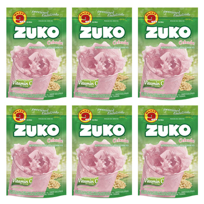 Zuko Cebada Instant Powder Drink | Family Pack | No Sugar Needed | Vitamin C | 14.1 Ounce (Pack of 6)