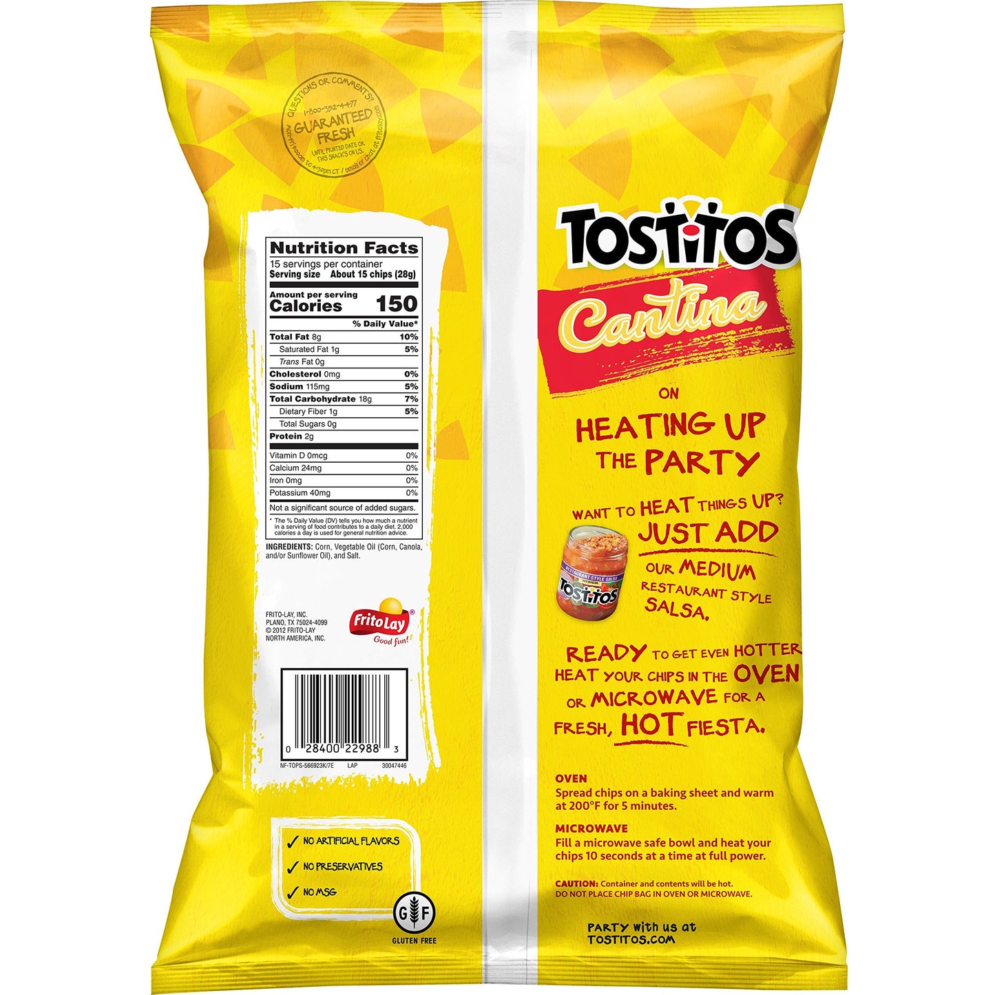 Tostitos Cantina Thin & Crispy Tortilla Chips  15 Oz