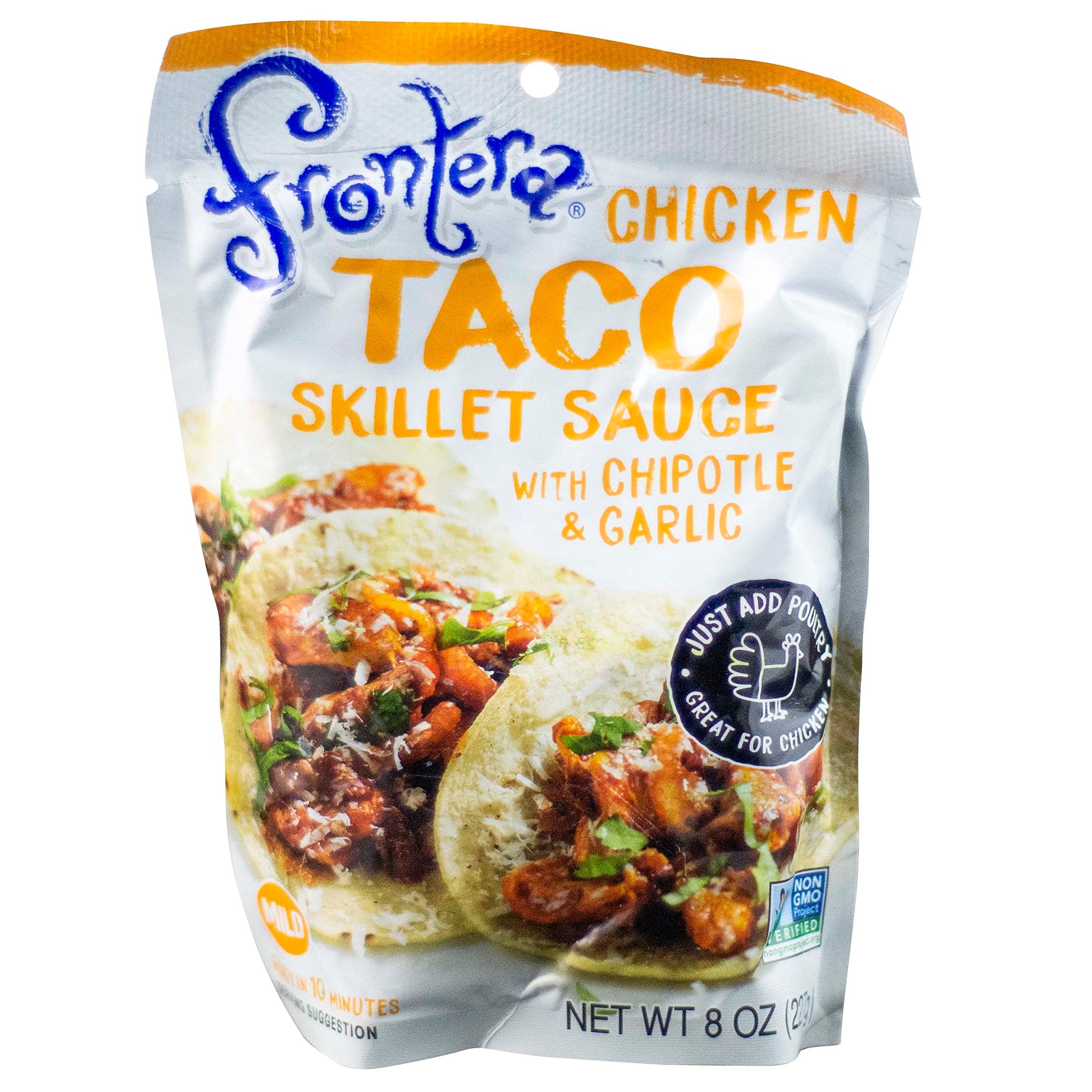 Frontera Pouch, Taco Chicken Skillet, 8-Ounce (Pack of 6)
