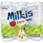 LOTTE Milkis Soda Beverage, Apple, 8.45 Fl Oz, Pack of 6
