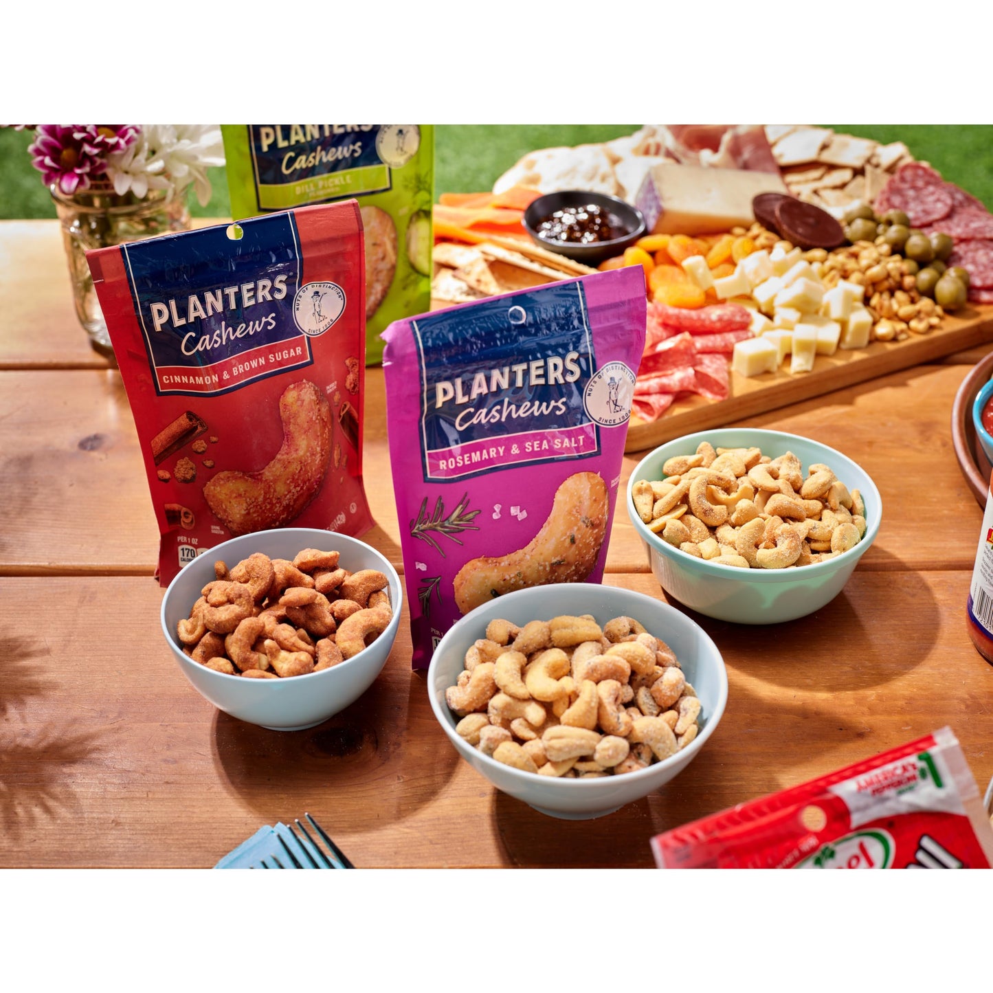 PLANTERS Cashews Trail Mix Snack Pack with Cinnamon & Brown Sugar, 5 oz